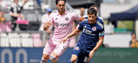 New England Revolution contre l'Inter Miami