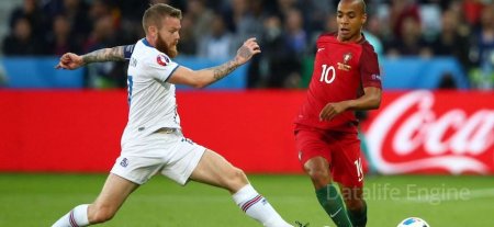 L'Islande contre le Portugal