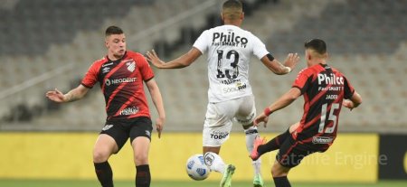 Santos contre l'Atlético Paranaense